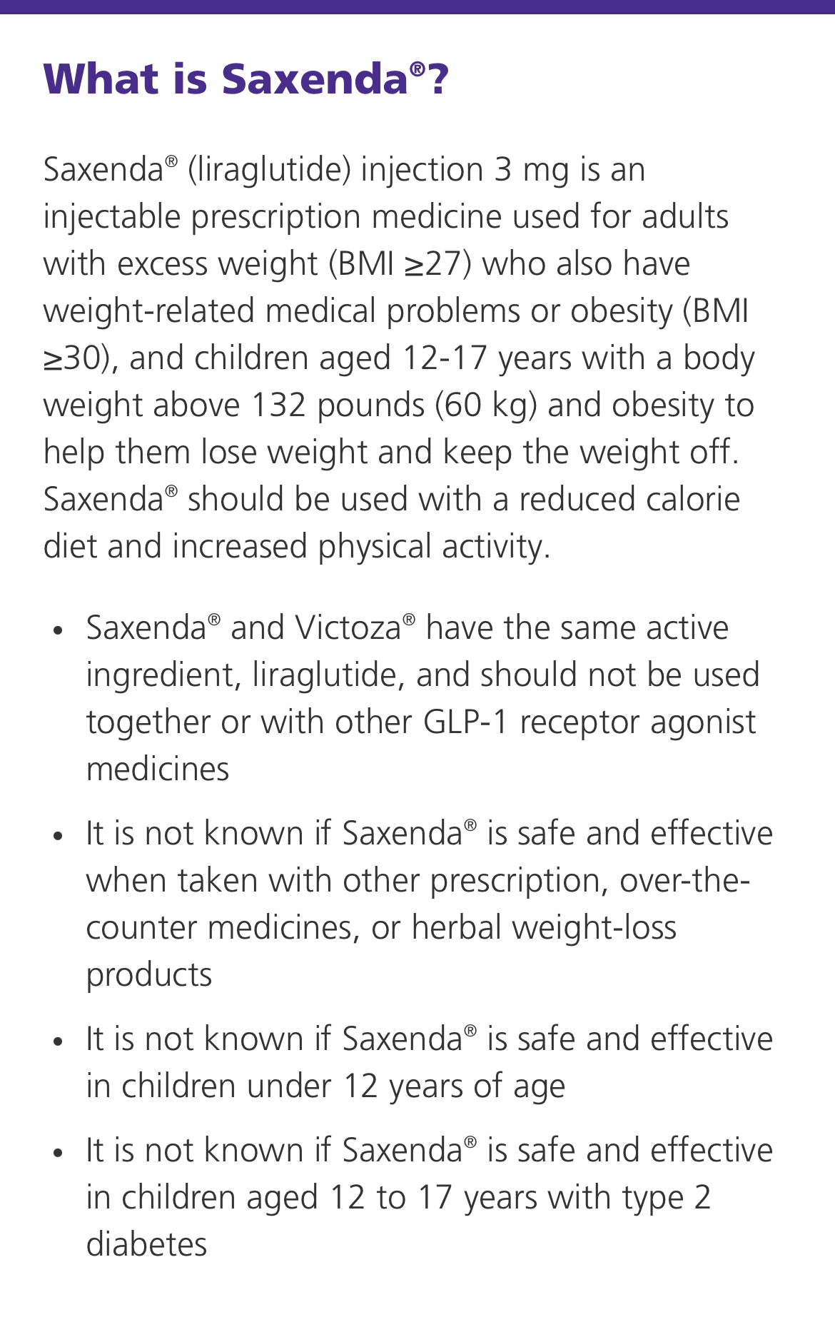 Saxenda Weight Loss Pen (pre-order only 5 day turn around)